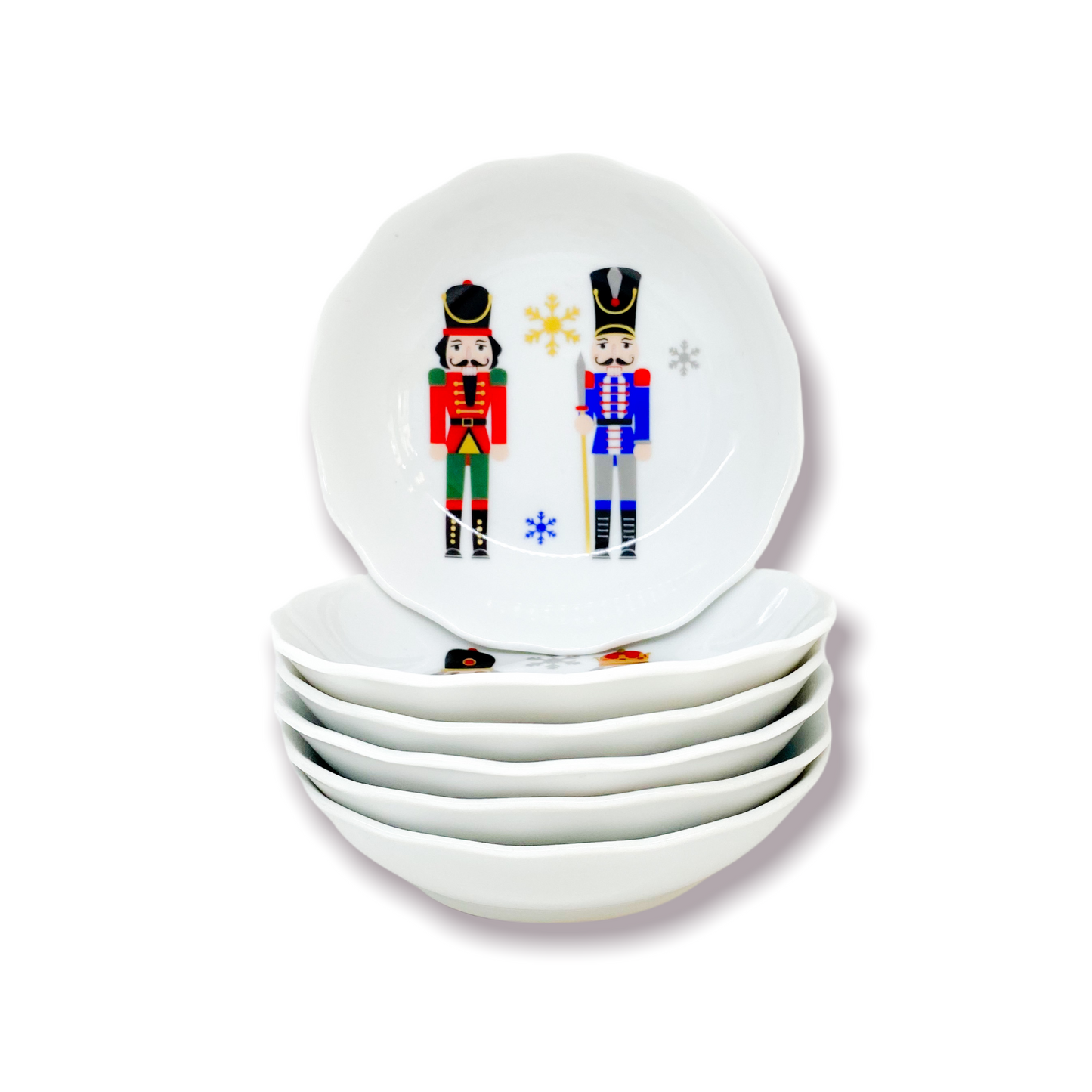 Μπολ Christmas Nutcrackers 13cm /set of 6
