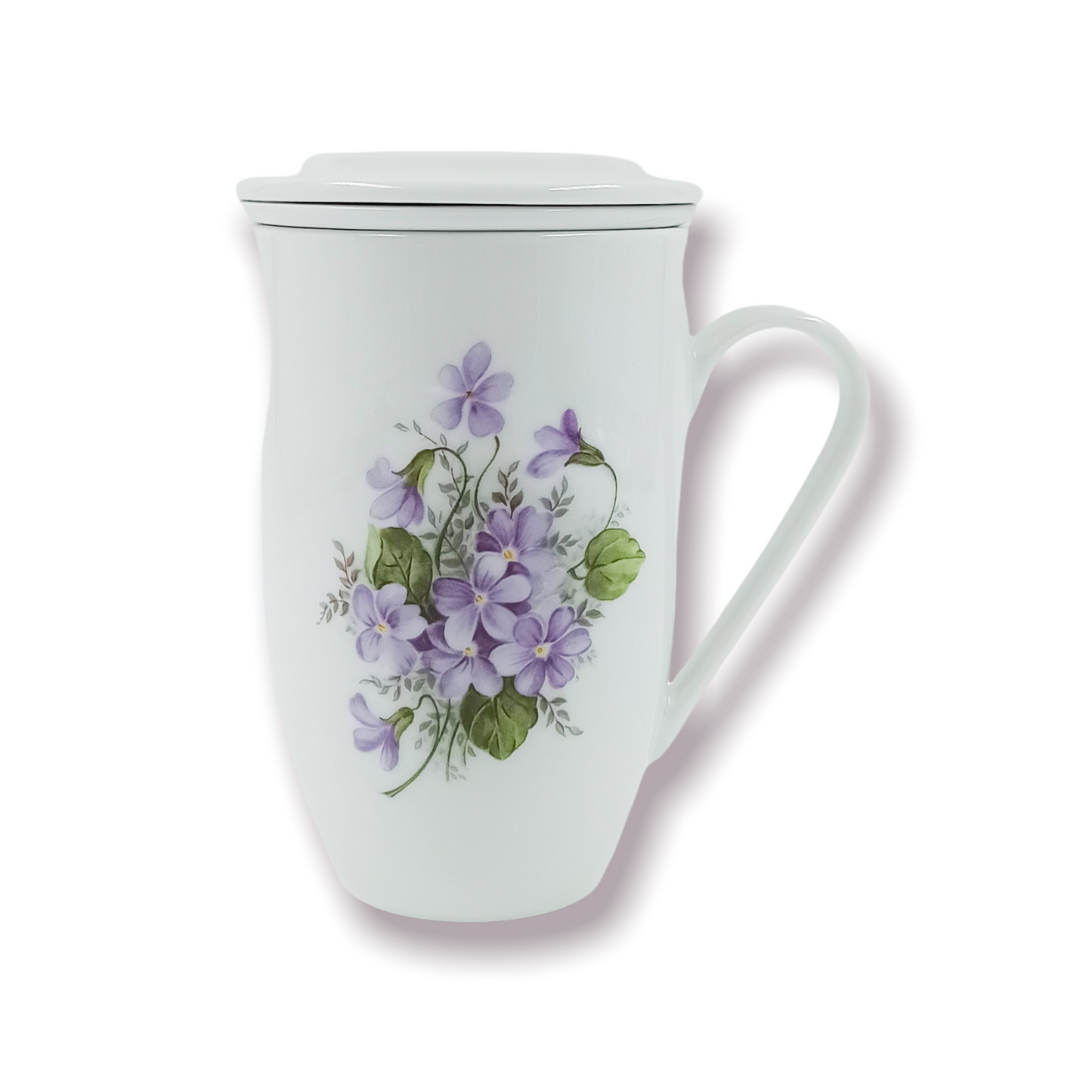 Κούπα για Τσαι με Σουρωτήρι Violet