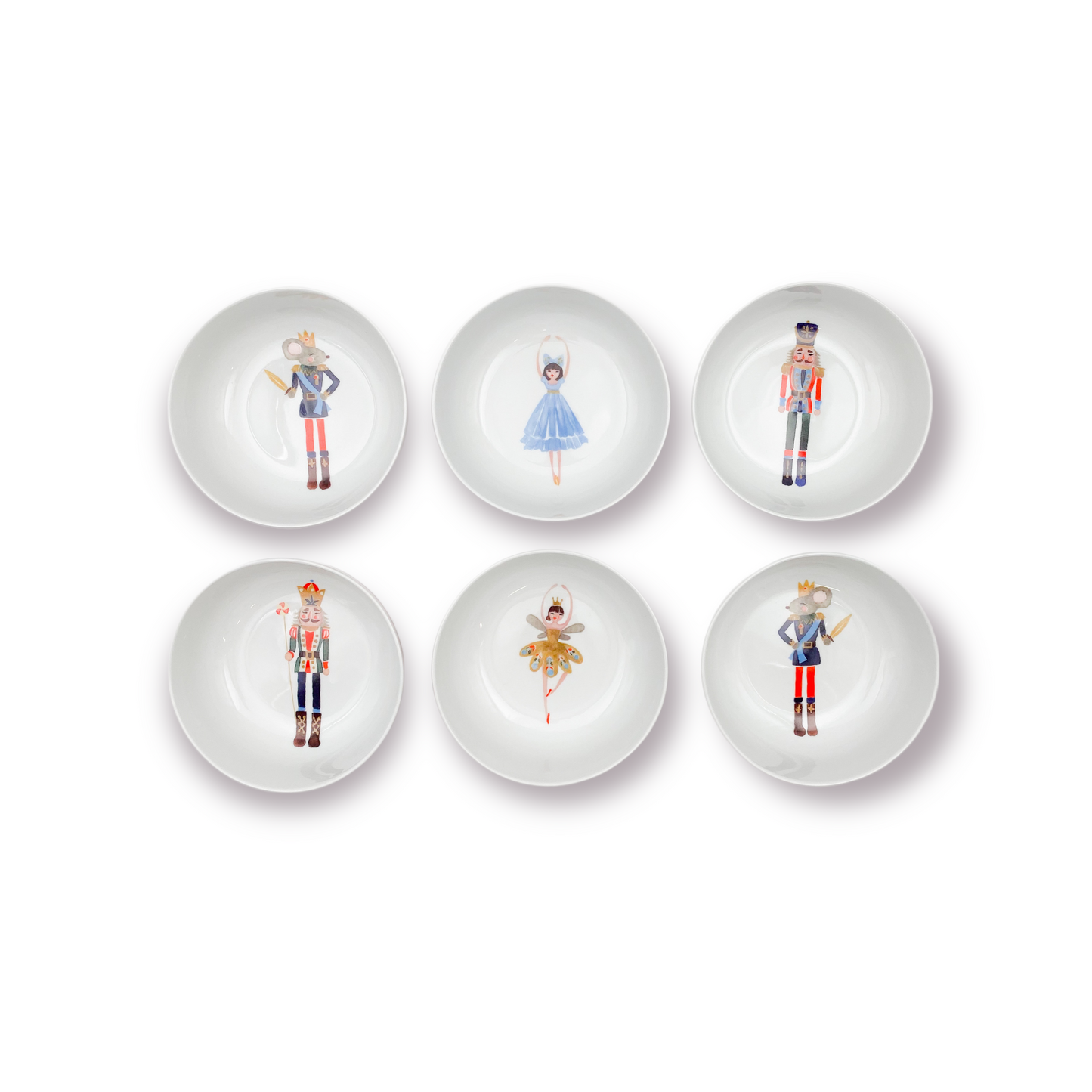Μπολ Christmas Nutcracker Ballet blue