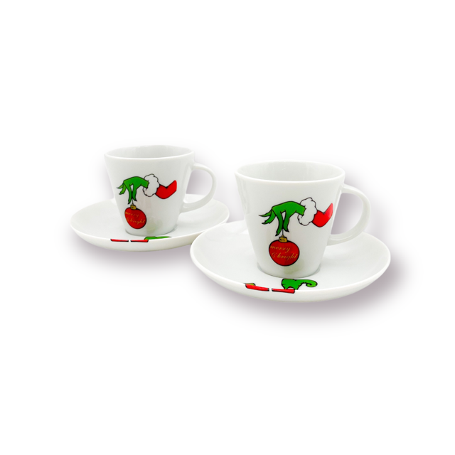 Φλιτζάνι Espresso Christmas Grinch / set of 2 (4 τεμ)