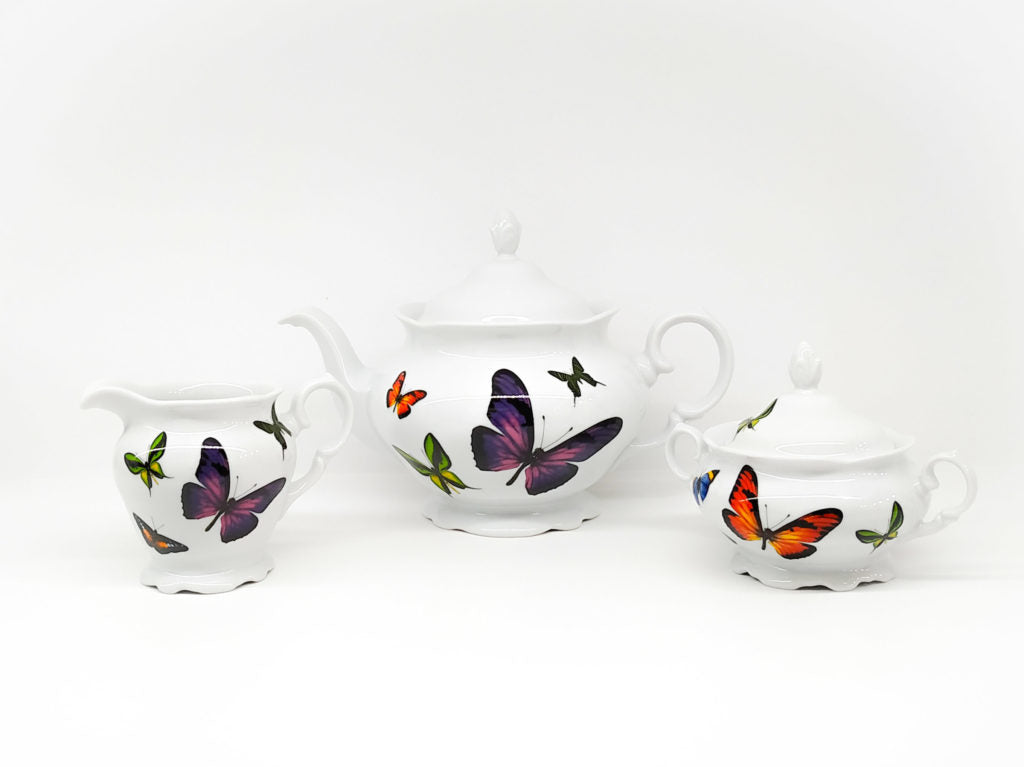 Σετ Τσαγιού 3τεμ. Butterflies Parade