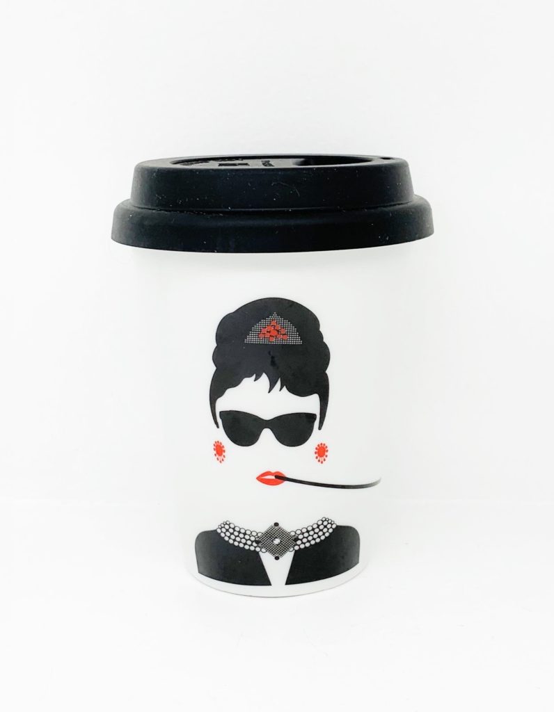 Travel mug one wall Breakfast at Tiffany’s