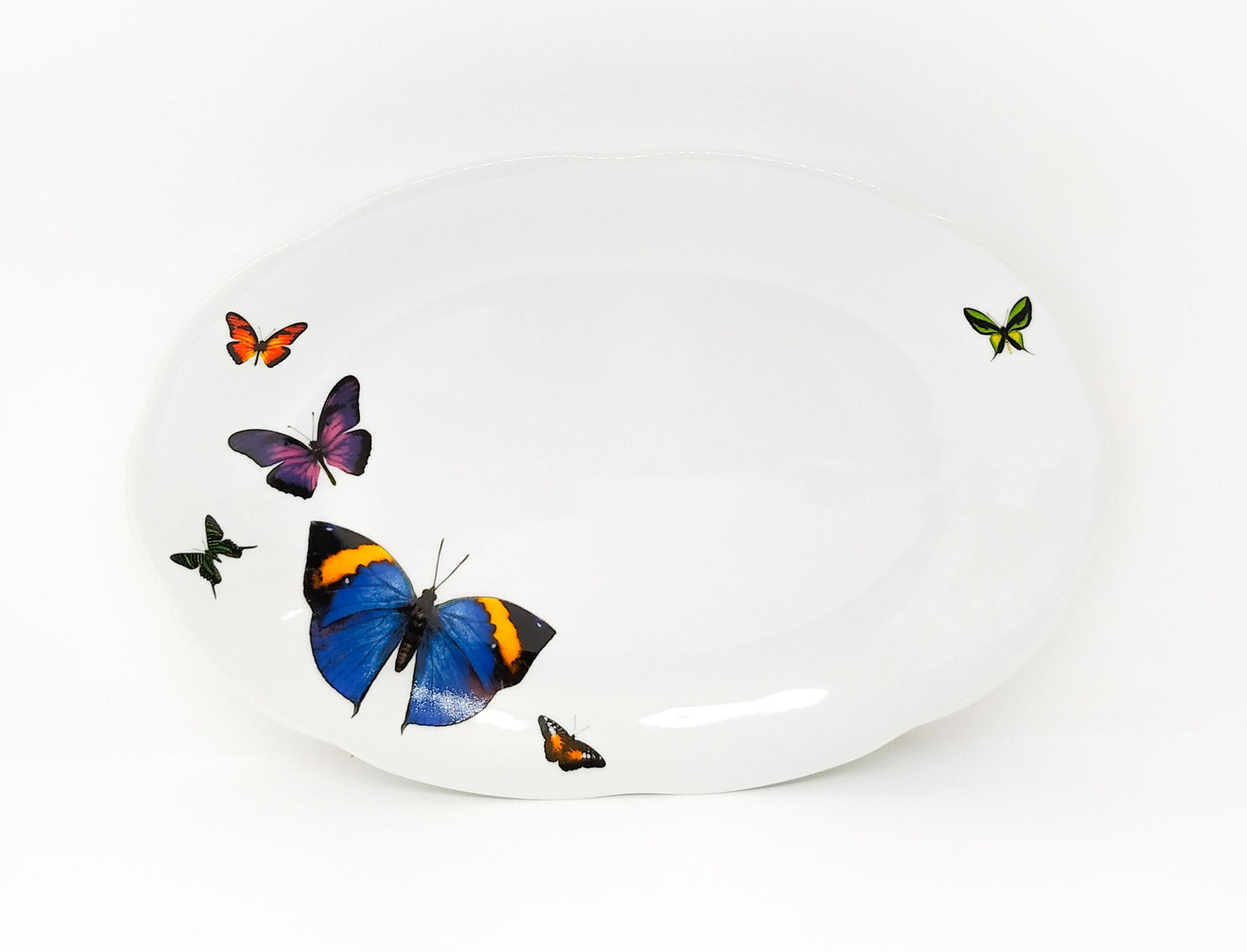 Πιατέλα Οβάλ Butterflies Parade