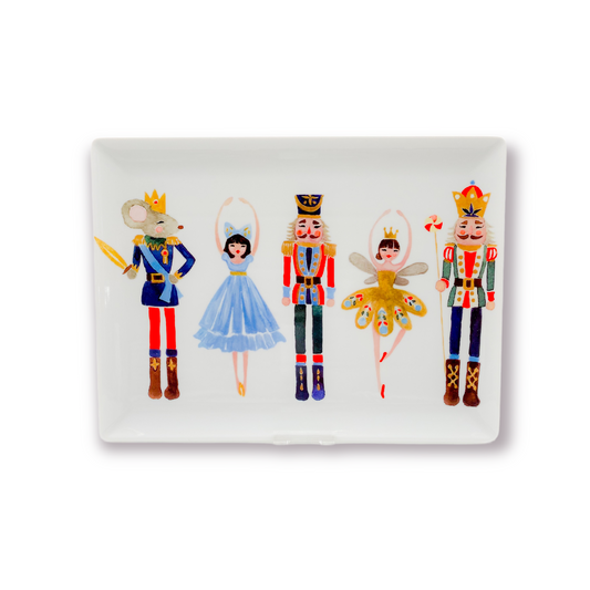Πιατέλα 36x26 Christmas Nutcracker Ballet