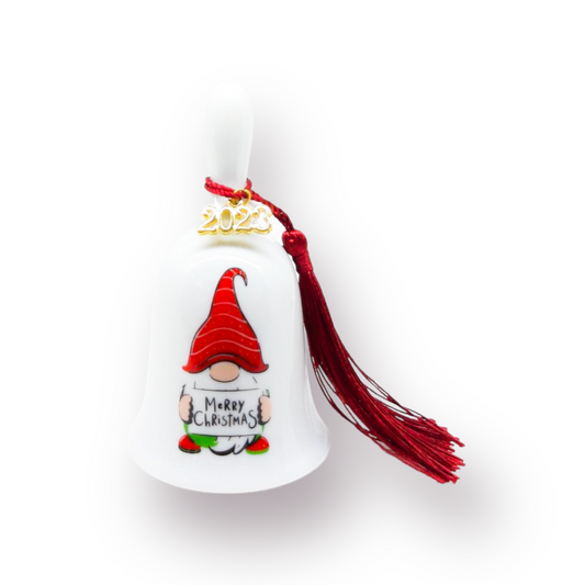 Καμπανάκι Christmas Gnome Merry Christmas