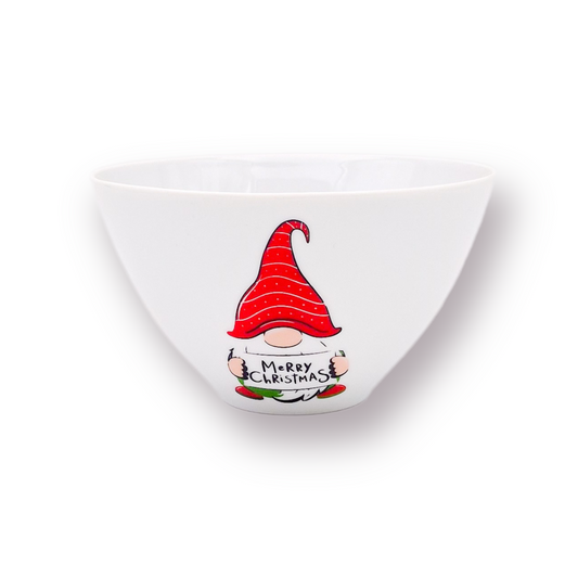 Μπολ Christmas Gnome Merry Christmas