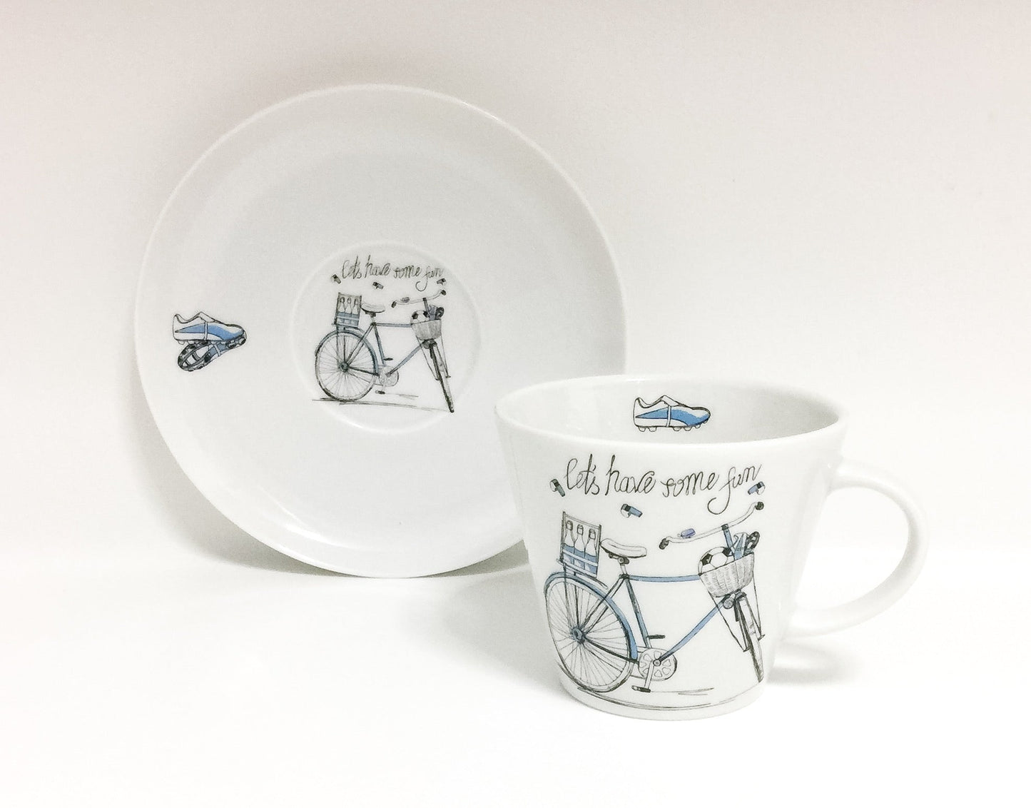 Φλιτζάνι Espresso Blue Bike