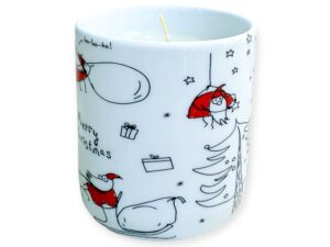 Candle Ho-Ho-Ho  8.5cm