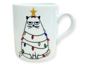 Mug Snowy cat