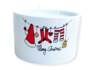 Candle Santa's Clothes 10.5cm